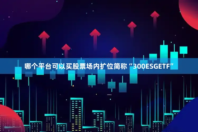 哪个平台可以买股票场内扩位简称“300ESGETF”