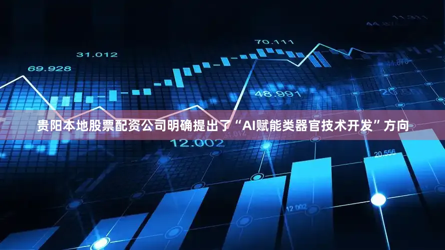 贵阳本地股票配资公司明确提出了“AI赋能类器官技术开发”方向